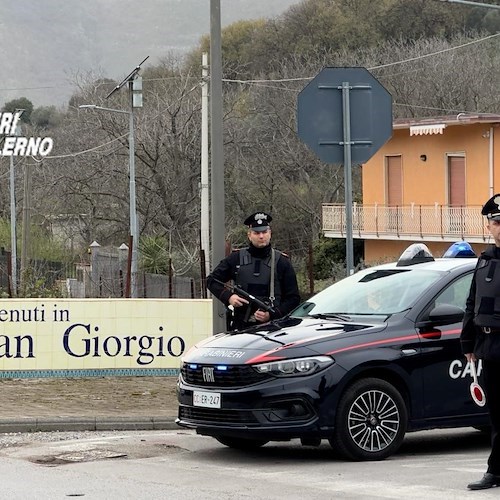 Carabinieri a Castel San Giorgio<br />&copy; Carabinieri Salerno