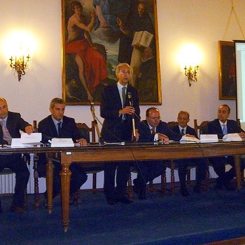 La presentazione a Palazzo di Città