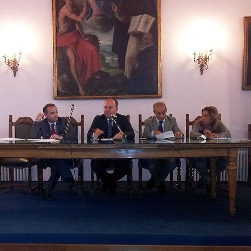 La conferenza a Palazzo