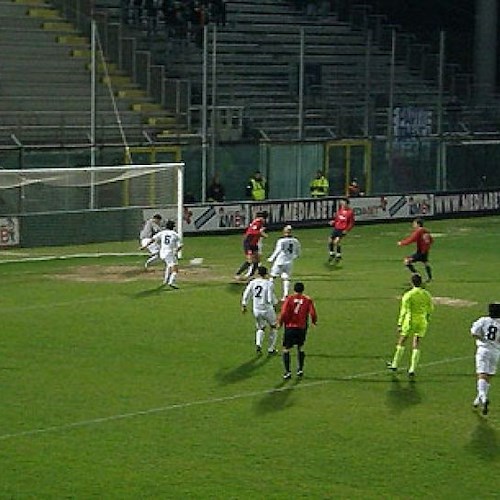 Il gol iniziale del Crotone