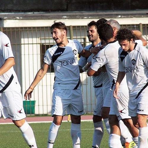 La gioia degli aquilotti (foto di Scafati Sport)