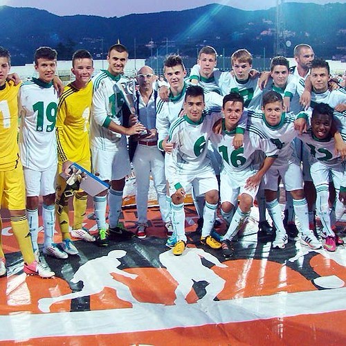 La premiazione del Rapid Vienna