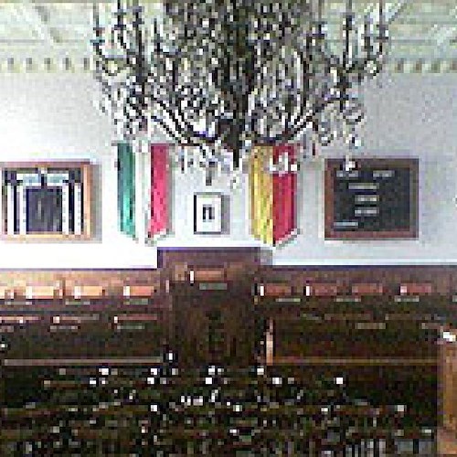 L'Aula Consiliare del Comune