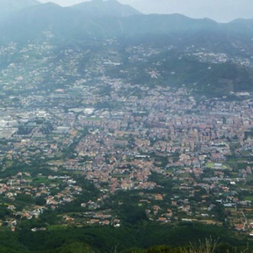 Una veduta di Cava de' Tirreni