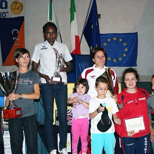 La premiazione della Gara Femminile