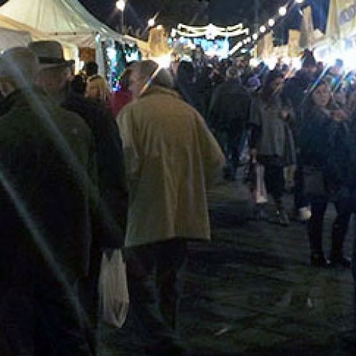 I mercatini durante le ultime festività natalizie