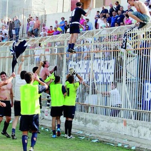 La festa a fine partita