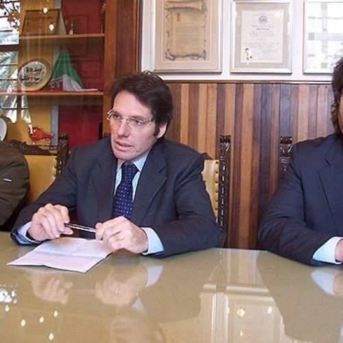 Da sin., Michele Raviotta, Paolo Santacroce e Luciano Ciriello