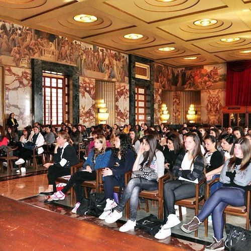 Gli studenti al Comune