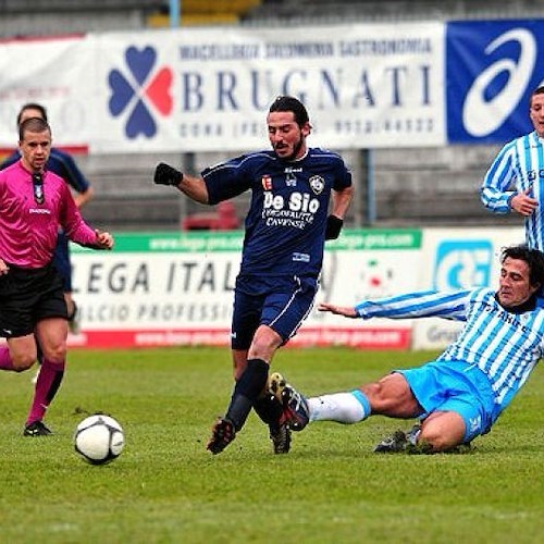 Bernardo in azione (foto tratte da sscavese1919.it)