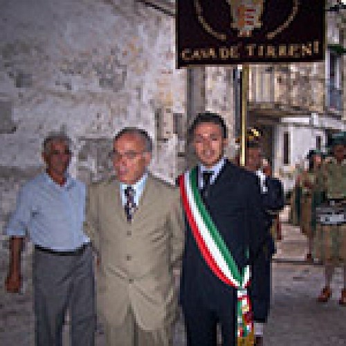 Il presidente Giuseppe De Rosa ed il consigliere Enrico Polichetti