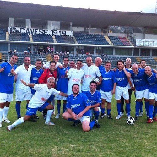 Le formazioni in campo al “Simonetta Lamberti”