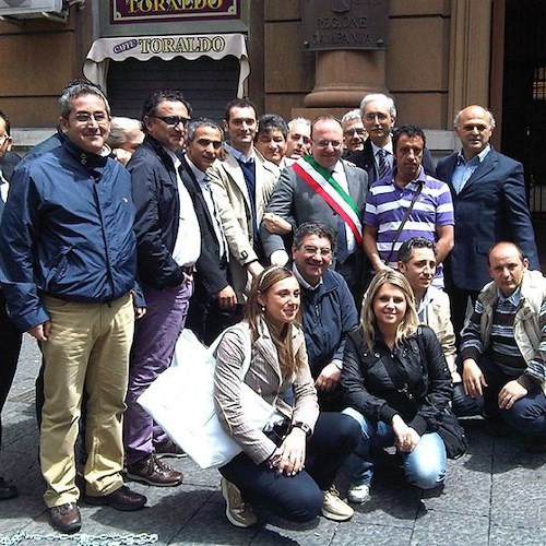 Il gruppo cavese a Napoli