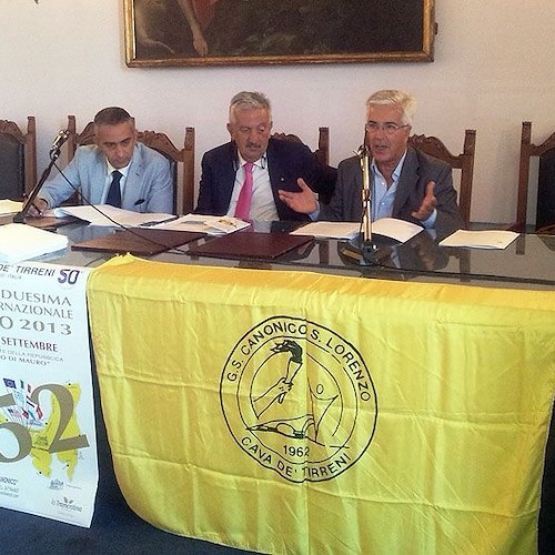 Una fase della conferenza stampa