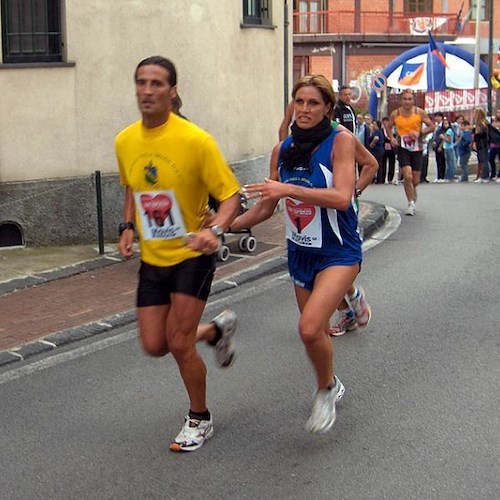 Annalisa Minetti durante la Podistica 2010