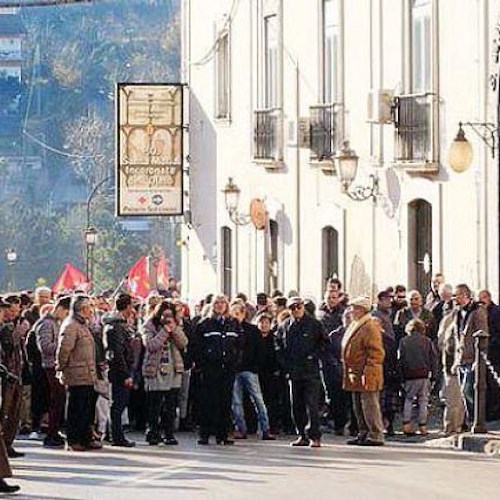 La protesta di ieri