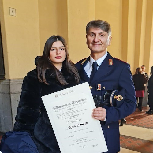 Salerno, il dirigente Oreste Somma è Cavaliere al Merito della Repubblica Italiana