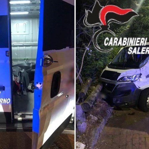 Danneggiamento di vetture a Salerno<br />&copy; Carabinieri Salerno