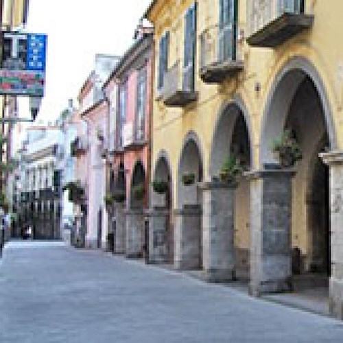 La zona del Corso da cui si accede al Complesso di San Giovanni