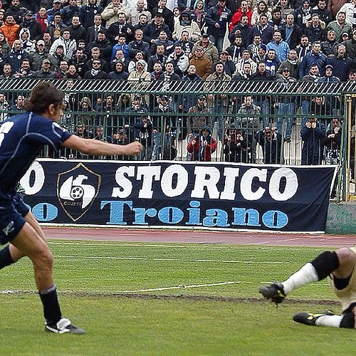 Il gol di Cipriani (foto servizio di Angelo Tortorella)