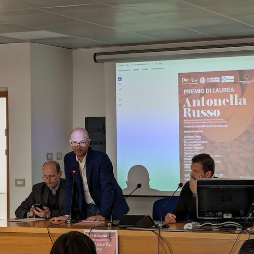Uccisa nel tentativo di difendere la madre, l'Università di Salerno dedica un premio ad Antonella Russo<br />&copy; DipSum - Università degli Studi di Salerno