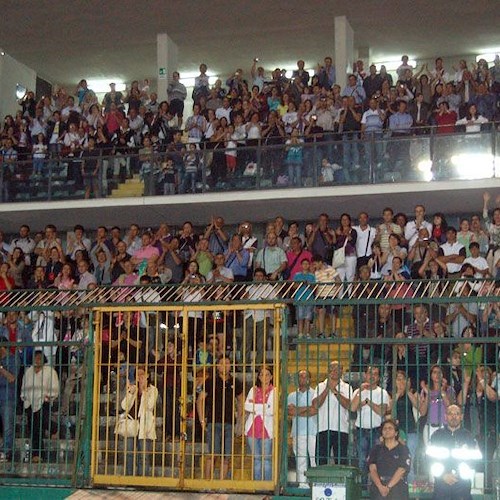 Il pubblico presente in sala