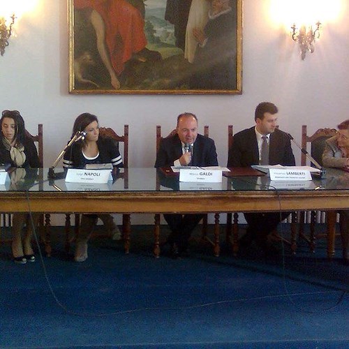 La conferenza a Palazzo