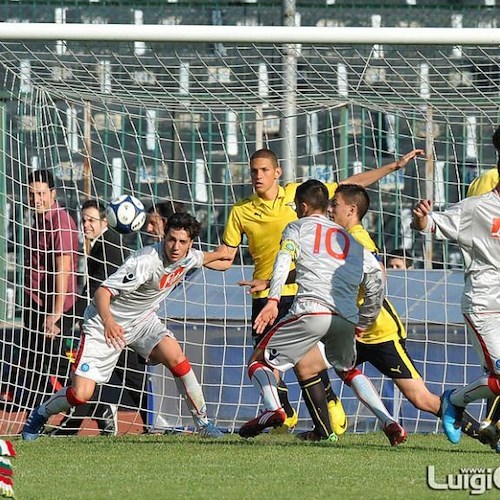 Fase di gioco di una gara della categoria Allievi