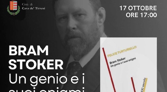 Bram Stoker e il legame con Cava de' Tirreni: se ne parla il 17 ottobre a Palazzo di Città