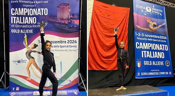 Ginnastica Ritmica: Juvenilia Cava de' Tirreni sul podio nazionale con Serena Vitale